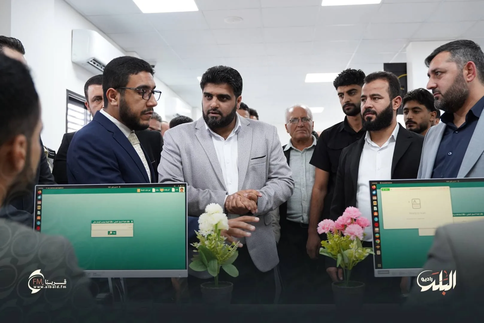 افتتاح دائرة الأحوال المدنية في جنديرس